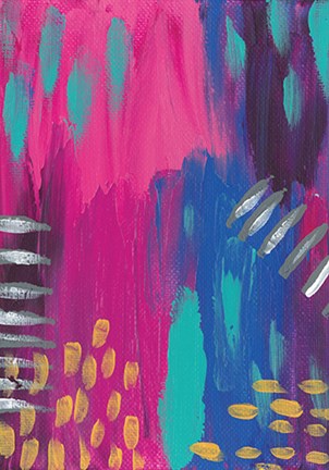 Framed Abstract I Print