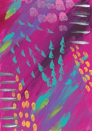 Framed Abstract II Print