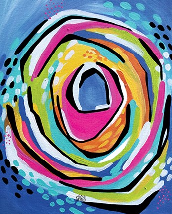 Framed Abstract III Print