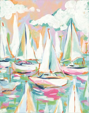 Framed Sailboat Sea Print