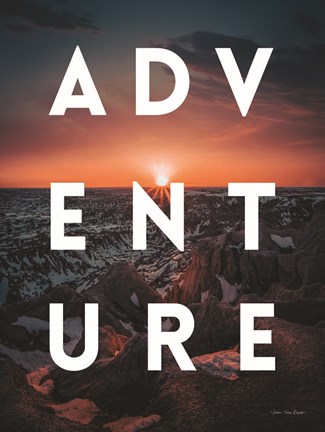 Framed Adventure Landscape Print