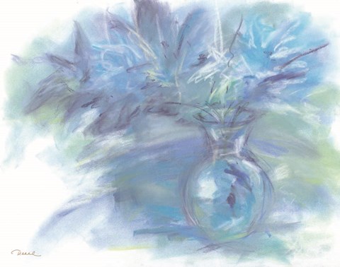 Framed Morning Glory Print