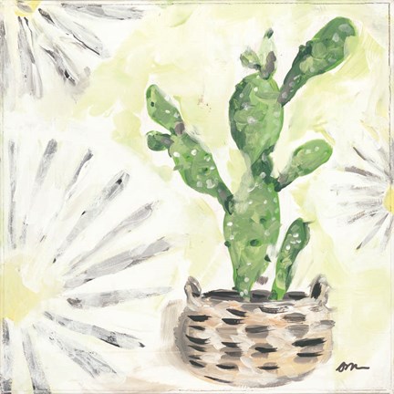 Framed Bono Cactus Print
