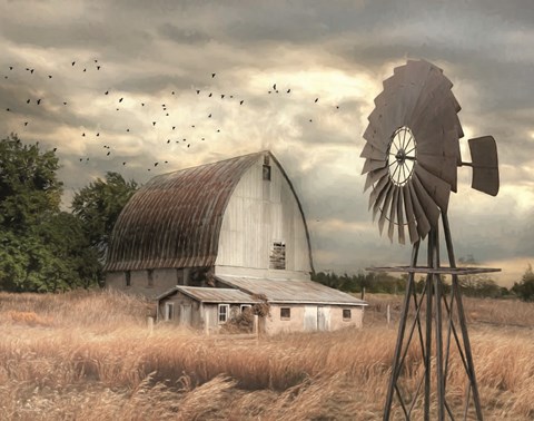 Framed Henderson Bay Farm Print