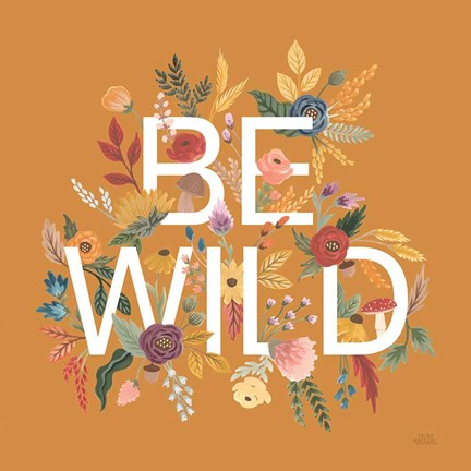 Framed Harvest Garden II Print