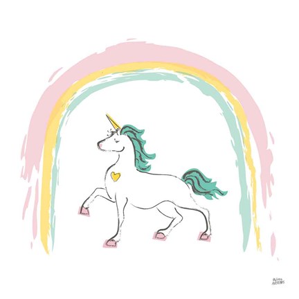 Framed Rainbow Dream I Print