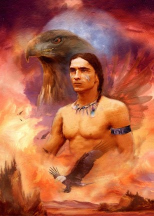 Framed Golden Wings Final Print