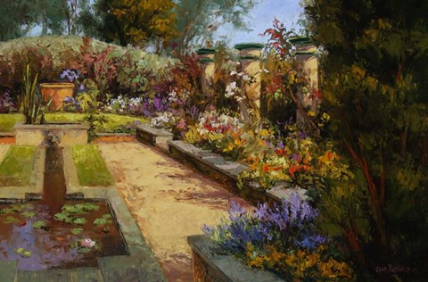 Framed Giardino Bellissimo Print