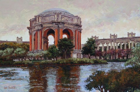 Framed Opalescent Grandeur Print