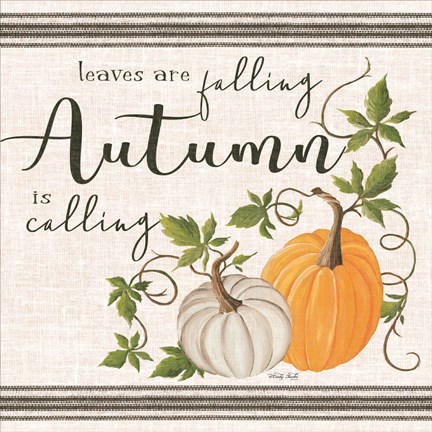 Framed Autumn is Calling Print