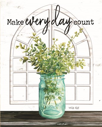 Framed Make Everyday Count Print