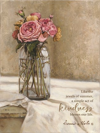 Framed Jewels of Summer Print