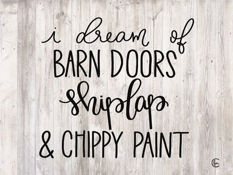 Framed Farmhouse Dreams Print