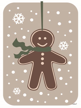 Framed Gingerman Print