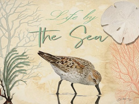 Framed Life by the Sea Print