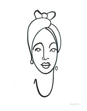 Framed Beauty I Print