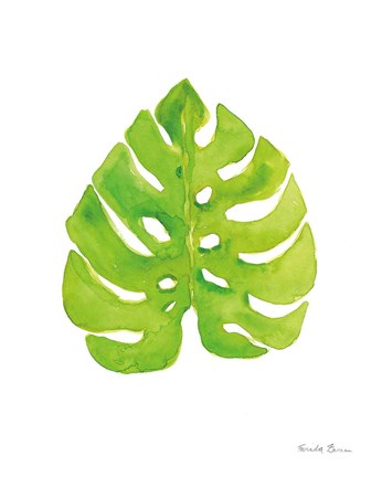 Framed Fresh and Green I Print