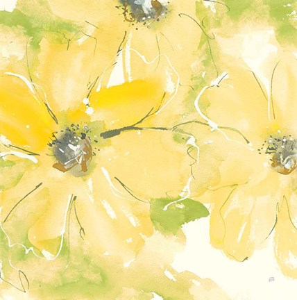 Framed Sunshine Cosmos II v2 Print