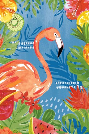 Framed Tutti Frutti IV v2 Print