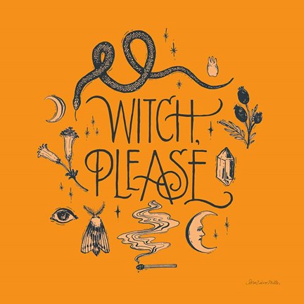 Framed Something Wicked IV Print