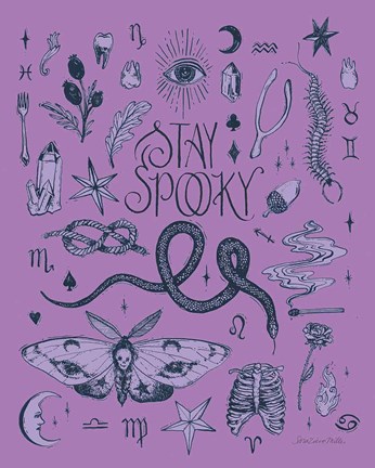 Framed Something Wicked I Print