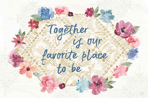 Framed Naturally Inspired I Print