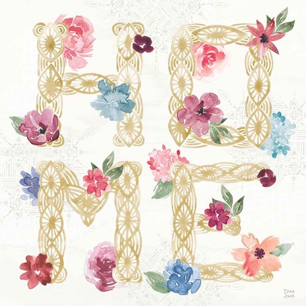 Framed Naturally Inspired VII Print