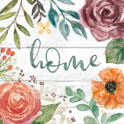 Framed Flower Fest II Print