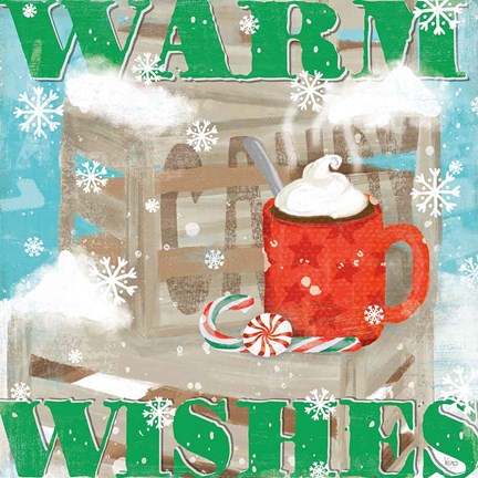 Framed Snowy Fun VII Print