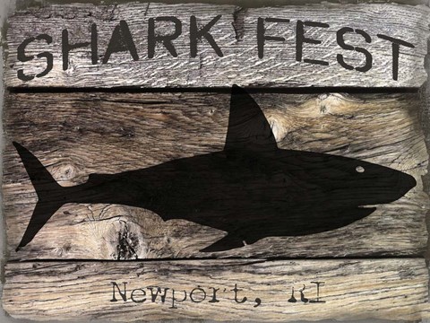 Framed Shark Fest Print