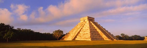 Framed El Castillo Chichen Itza Yucatan Mexico Print