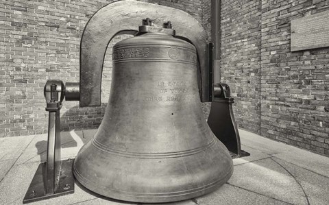 Framed Bell Tower At Harvard University, Cambridge, Massachusetts Print