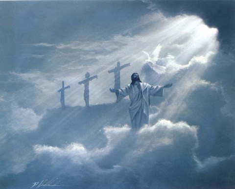 Framed I Asked Jesus Print