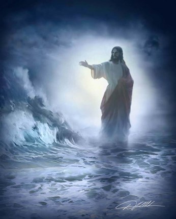 Framed Speak To The Storm Print