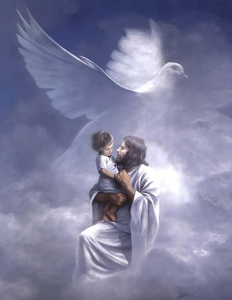 Framed Suffer The Children Print