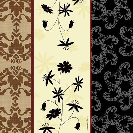 Framed Baroque I Print