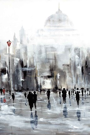 Framed Grande Ville II Print