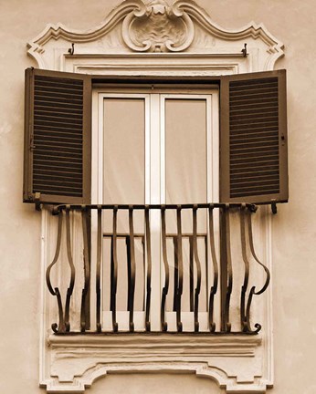 Framed Italian Moments II Print