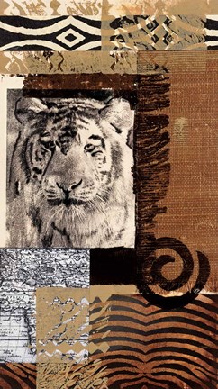 Framed Safari IV Print