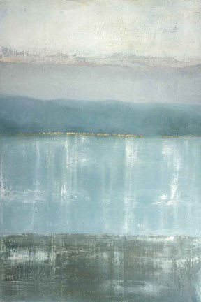 Framed Twilight Blues Print