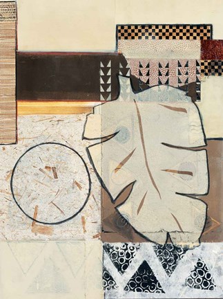 Framed Global Patterns I Print