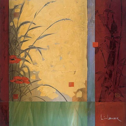 Framed Dancing in the Wind Print