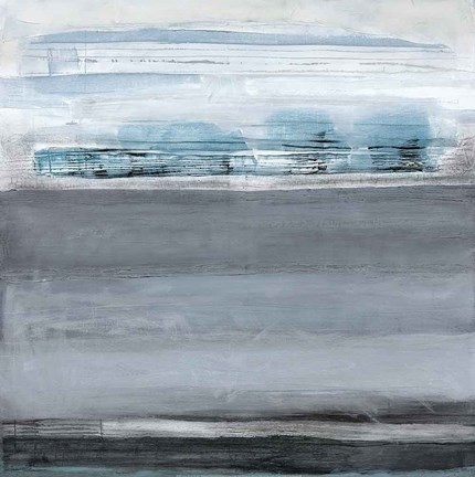 Framed Snowy Tracks Print