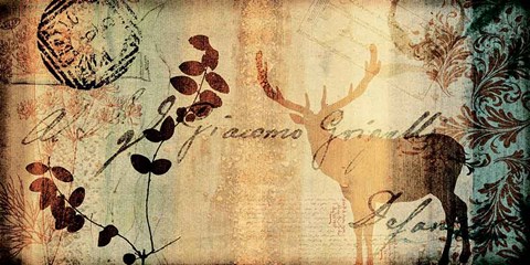 Framed Letter II Print