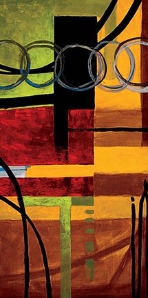 Framed Homespun Print