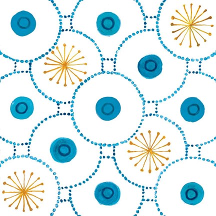 Framed Going Circles II Print