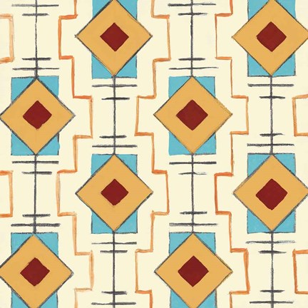 Framed Triangle Tango Print