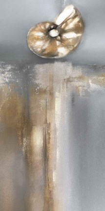 Framed Silver and Gold Treasures II Print