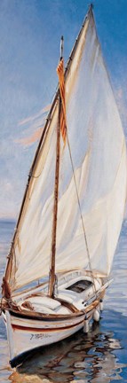 Framed White Shadow Print