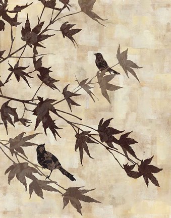 Framed Maple Chorus I Print